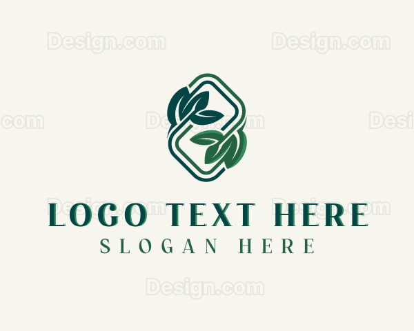 Leaf Eco Spa Wellness Logo