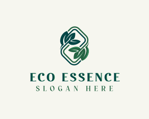 Leaf Eco Spa Wellness logo design