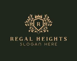 Regal Academic Crown logo design