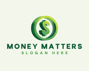 Dollar Money Currency logo design