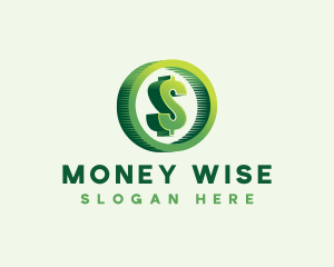 Dollar Money Currency logo design