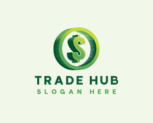 Dollar Money Currency logo design