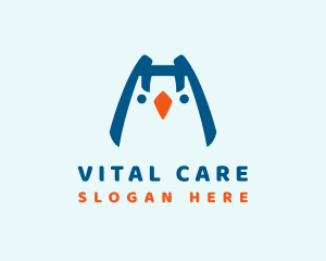 Cute Baby Penguin  logo