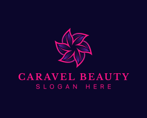 Flower Beauty Spa logo design