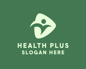 Health Care Person logo design