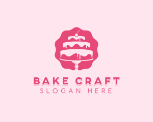 Event Cake Baker  logo design