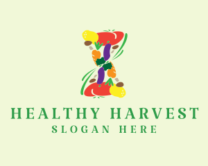 Healthy Organic Produce logo design