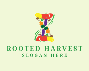 Healthy Organic Produce logo design