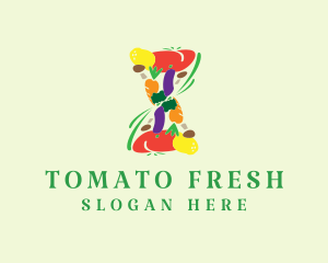 Healthy Organic Produce logo design