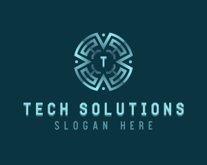 AI Technology Developer  logo design