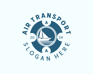 Sailing Boat Travel logo design