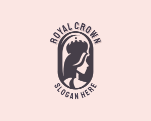 Royal Queen Beauty logo design