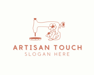 Artisan Sewing Machine  logo design