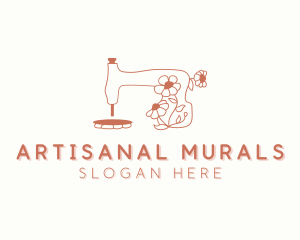 Artisan Sewing Machine  logo design