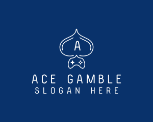 Ace Game Controller logo design