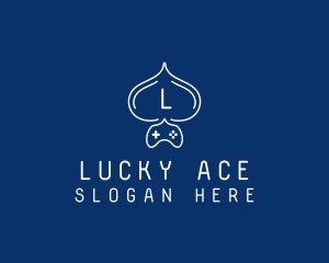 Ace Game Controller logo design