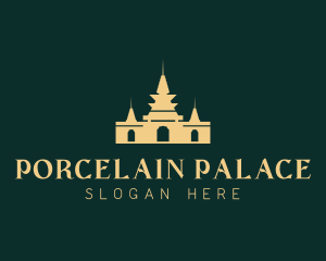 Asian Palace Temple logo design