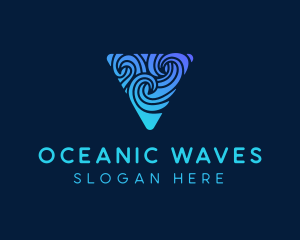 Water Wave Resort logo design