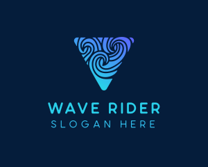 Water Wave Resort logo design