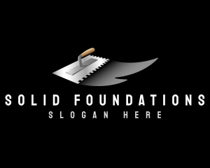 Trowel Tool Builder logo design