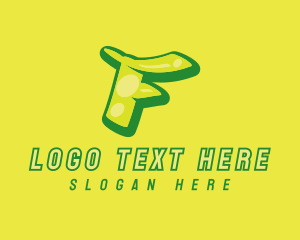 Graphic Gloss Letter F logo
