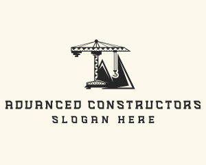 Mountain Crane Mining logo design