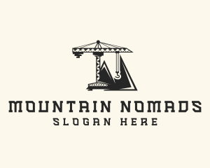 Mountain Crane Mining logo design