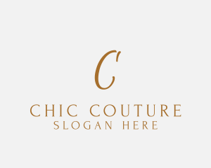 Deluxe Lifestyle Couture logo design