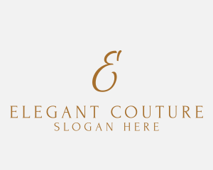 Deluxe Lifestyle Couture logo design