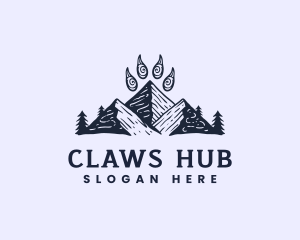 Paw Claw Mountain logo