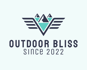 Outdoor Mountain Nature  logo design