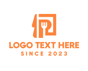 Food - Cutlery Food Utensils logo design