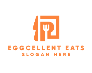 Restaurant Cutlery Food Utensils logo design