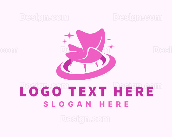 Sparkling Armchair Decoration Logo