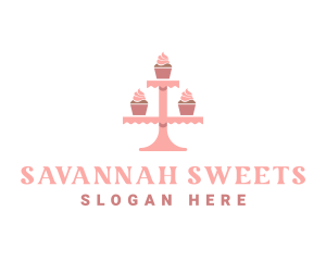 Sweet Cupcake Bakery logo design