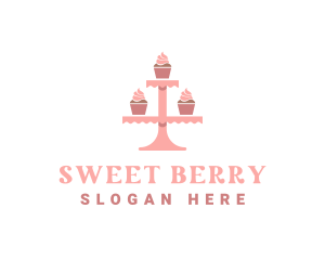 Sweet Cupcake Bakery logo design