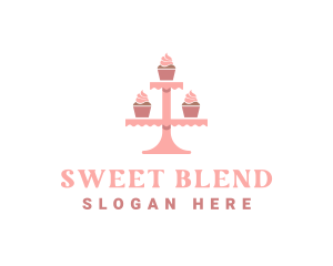 Sweet Cupcake Bakery logo design