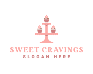 Sweet Cupcake Bakery logo design