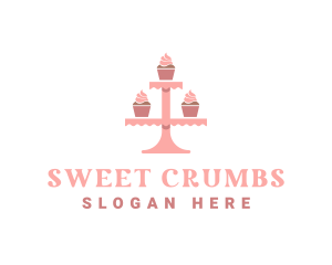 Sweet Cupcake Bakery logo design