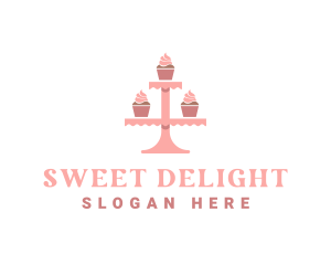 Sweet Cupcake Bakery logo design