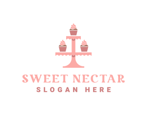 Sweet Cupcake Bakery logo design