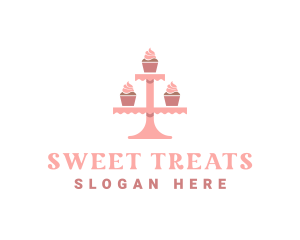 Sweet Cupcake Bakery logo design