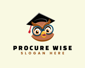 Owl Smart Teacher logo design