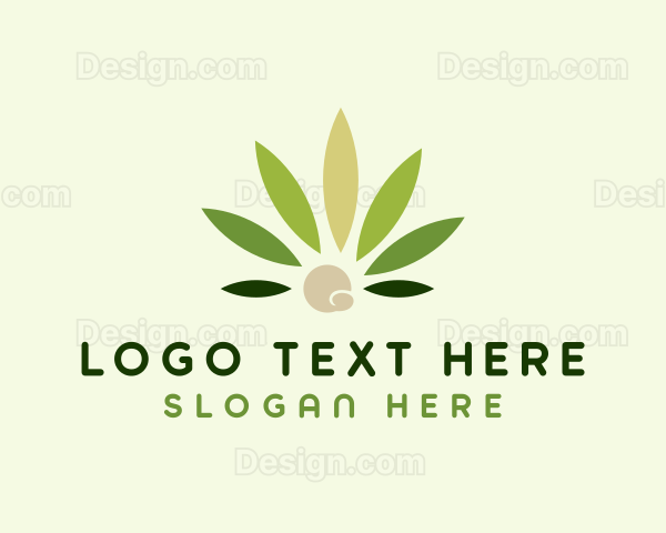 Modern Marijuana Weed Logo