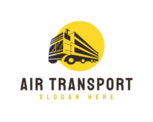 Transport Logistics Truck logo design