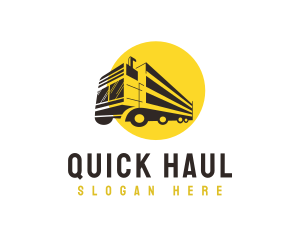 Transport Logistics Truck logo