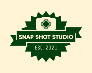 Photo Camera Badge logo