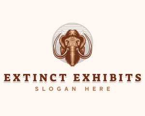 Prehistoric Mammoth Tusk logo