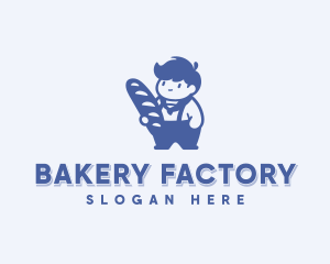 Baguette Bread Bakery logo design