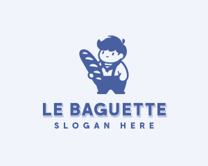 Baguette Bread Bakery logo design